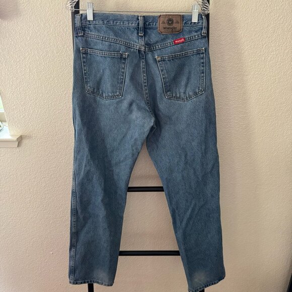Vintage Perfectly Worn-In Wrangler Straight Cut Jeans Size 30x30 - Picture 1 of 8